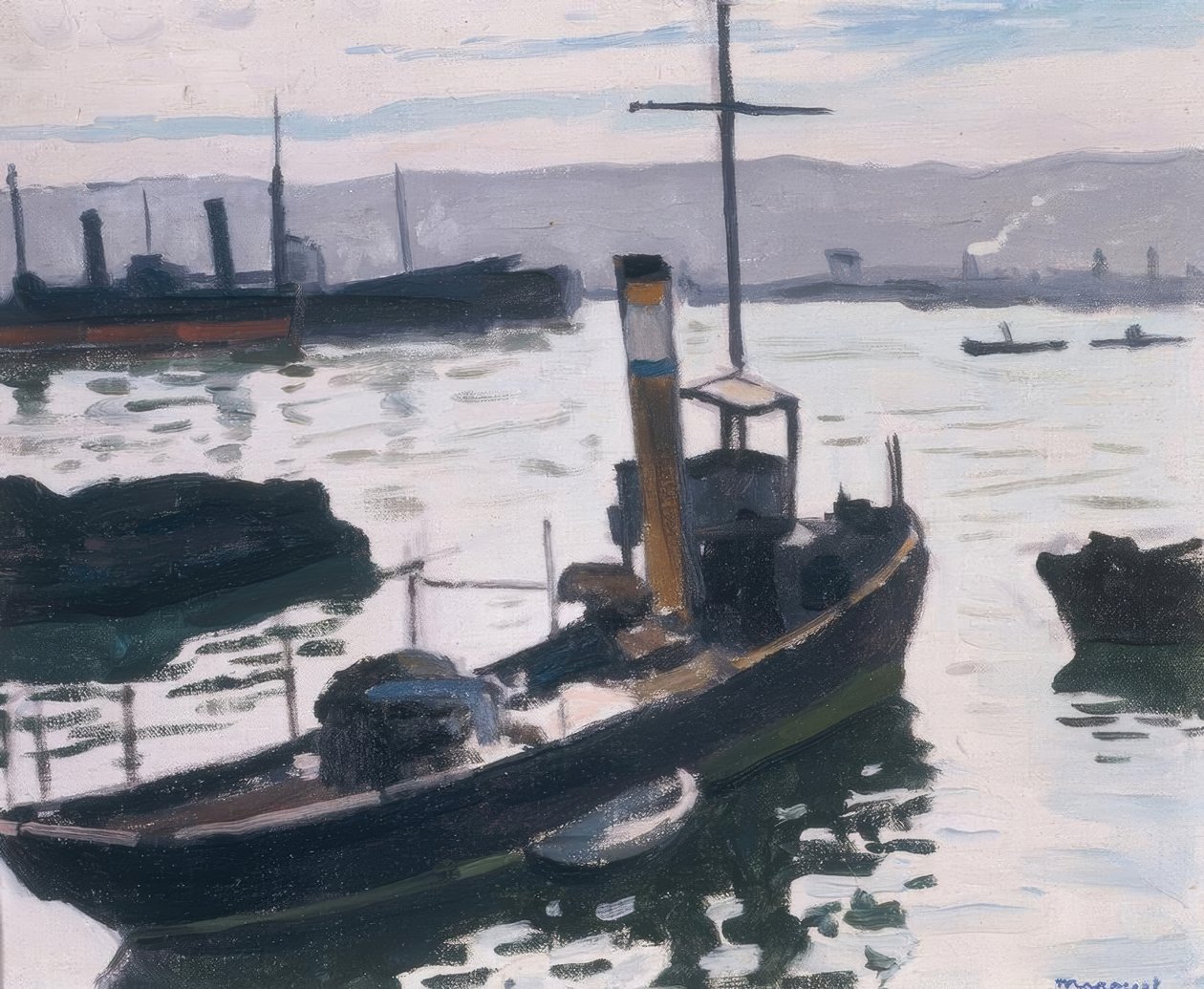 Der Hafen von Algier von Albert Marquet