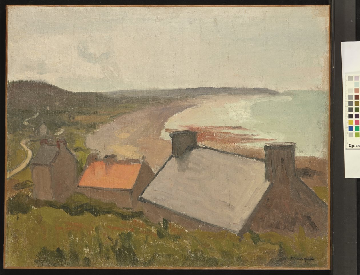 Die drei Dächer, La Percaillerie von Albert Marquet