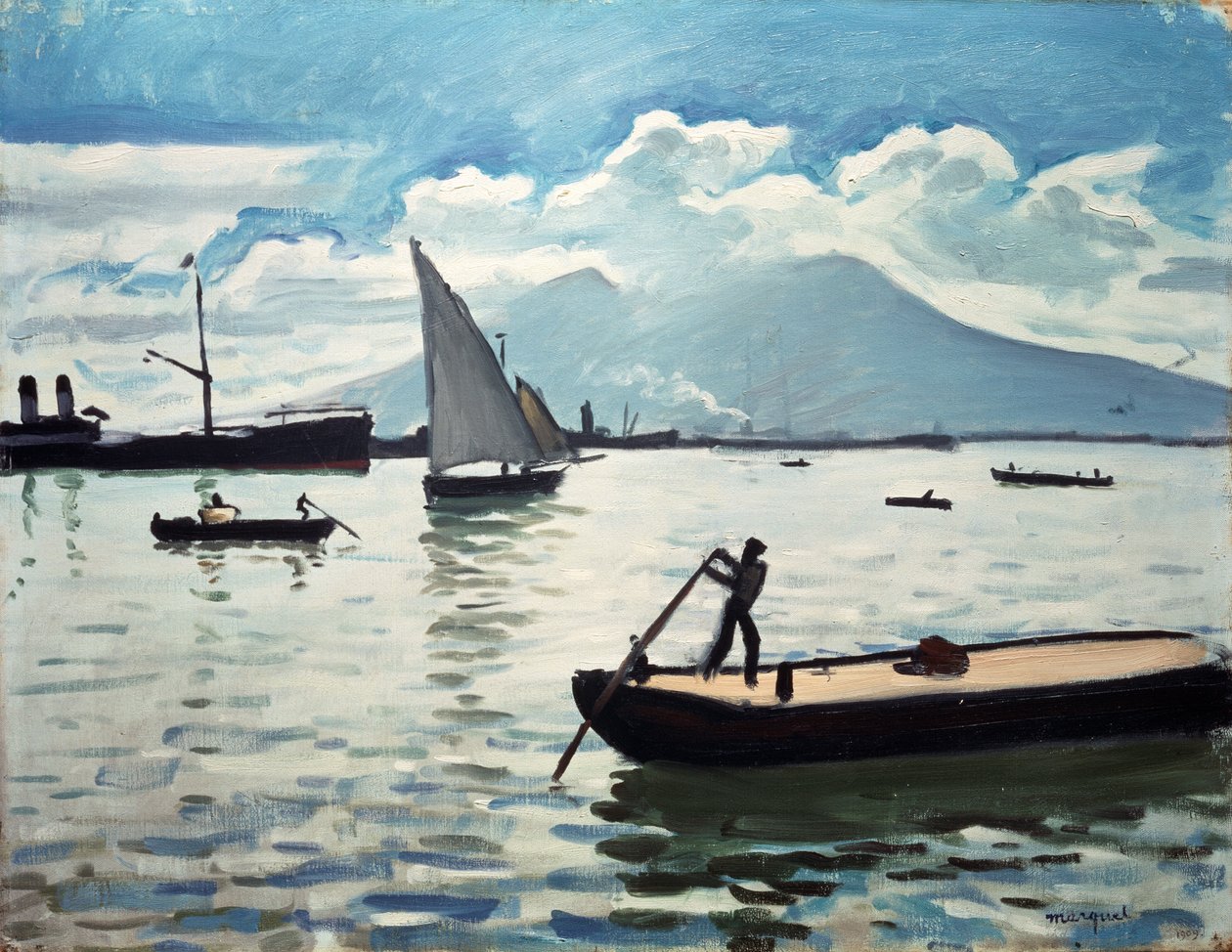 Die Bucht von Neapel von Albert Marquet