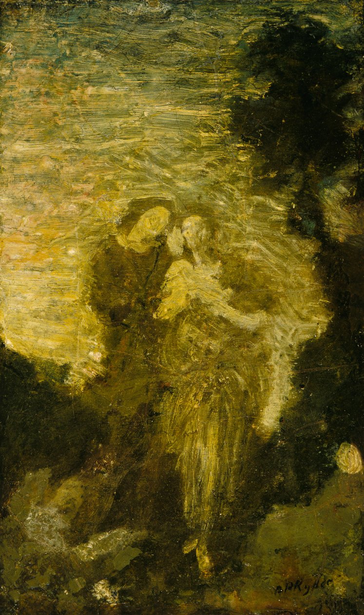 Florizel und Perdita von Albert Pinkham Ryder