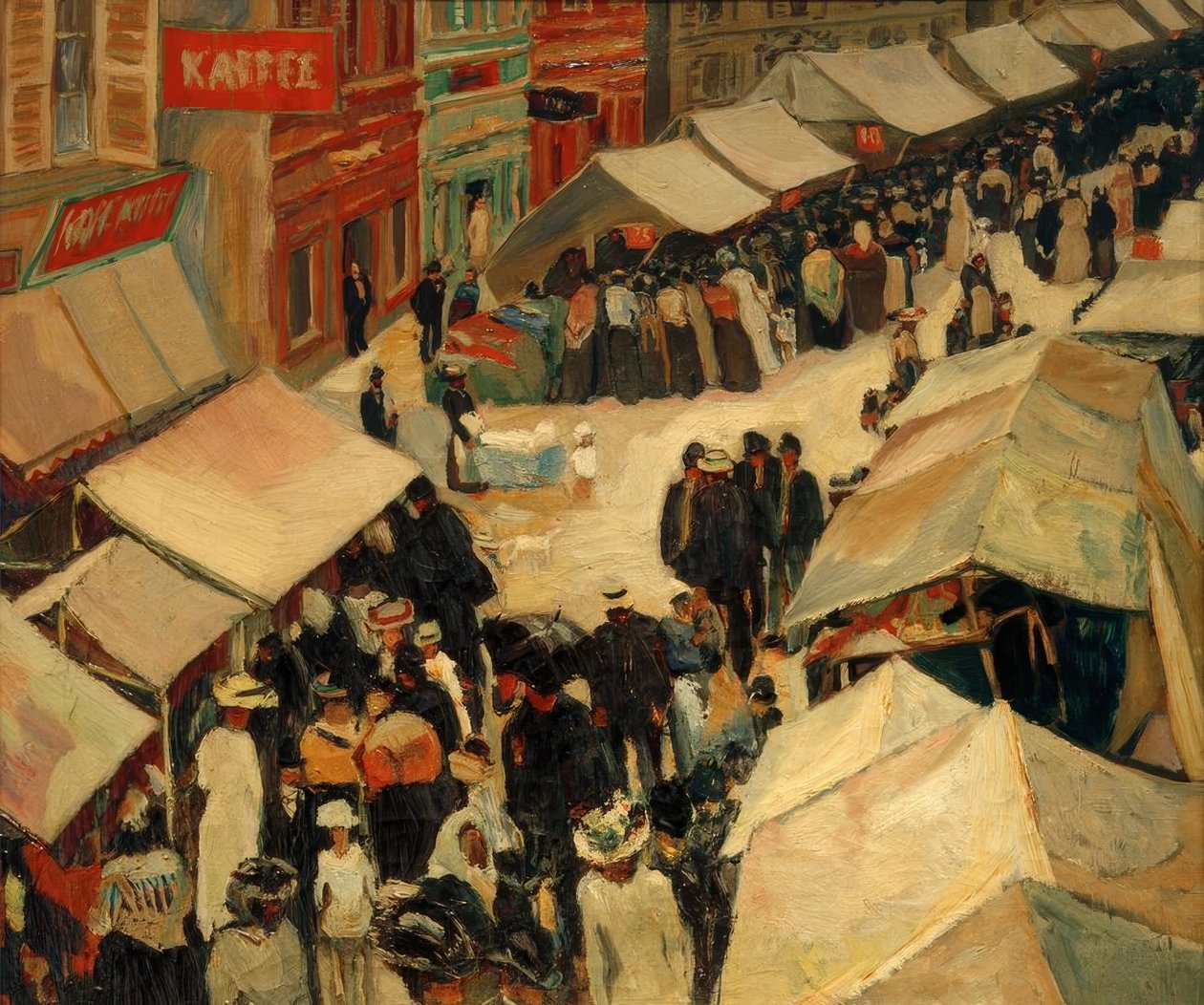 Jahrmarkt in St. Ingbert von Albert Weisgerber