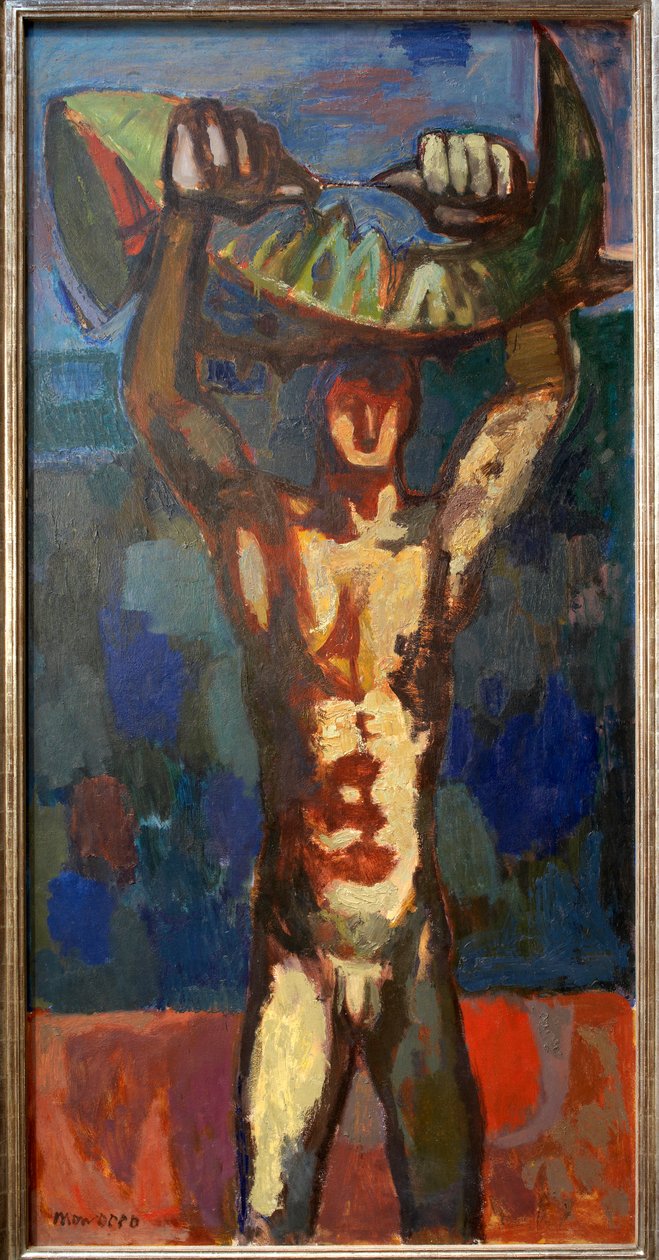 Sizilianischer Fischer von Alberto Morrocco