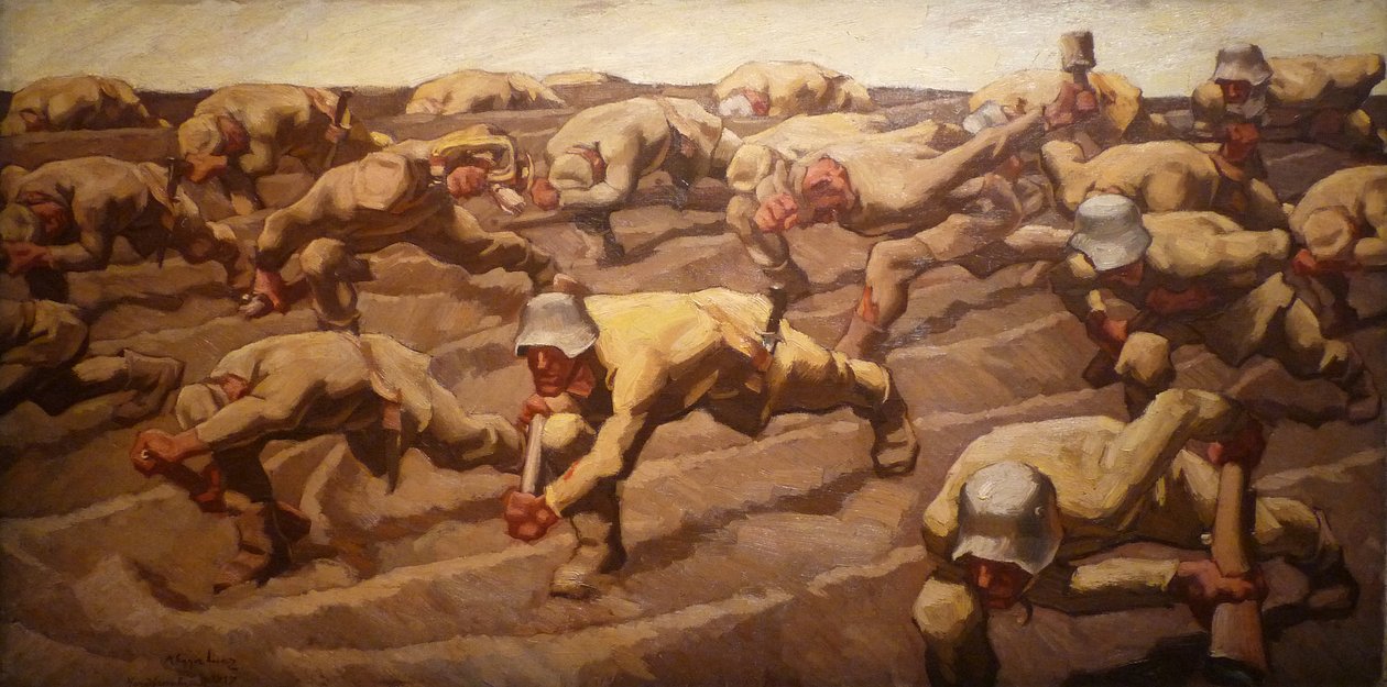 Nordfrankreich, 1917 von Albin Egger Lienz