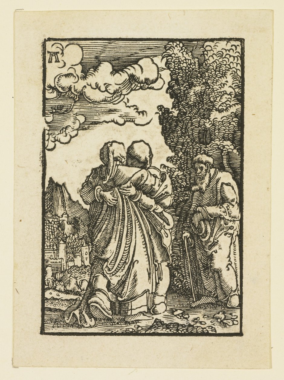 Der Besuch der Jungfrau bei Elisabeth von Albrecht Altdorfer
