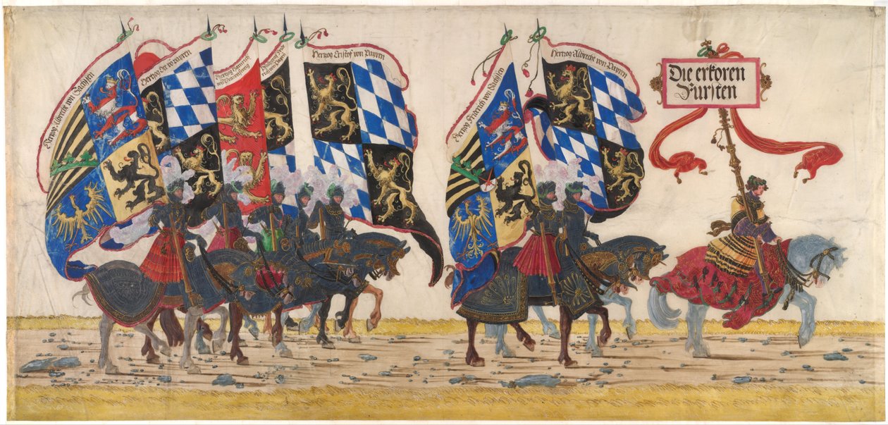 Die deutschen Fürsten von Albrecht Altdorfer and workshop