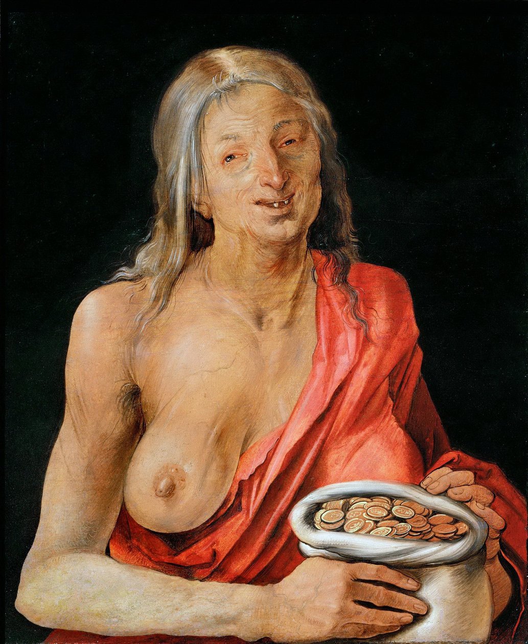 Allegorie des Geizes von Albrecht Dürer