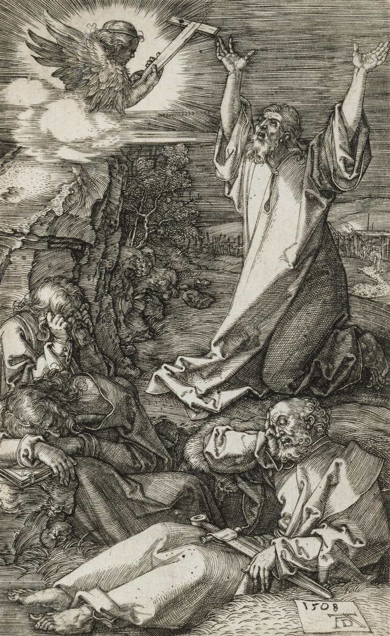 Christus am Ölberg von Albrecht Dürer