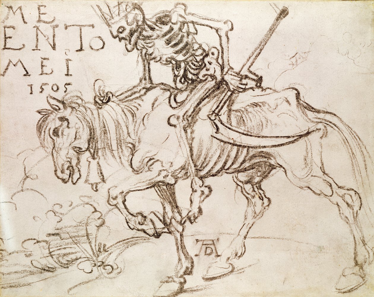 Der Tod reitet, 1505 von Albrecht Dürer