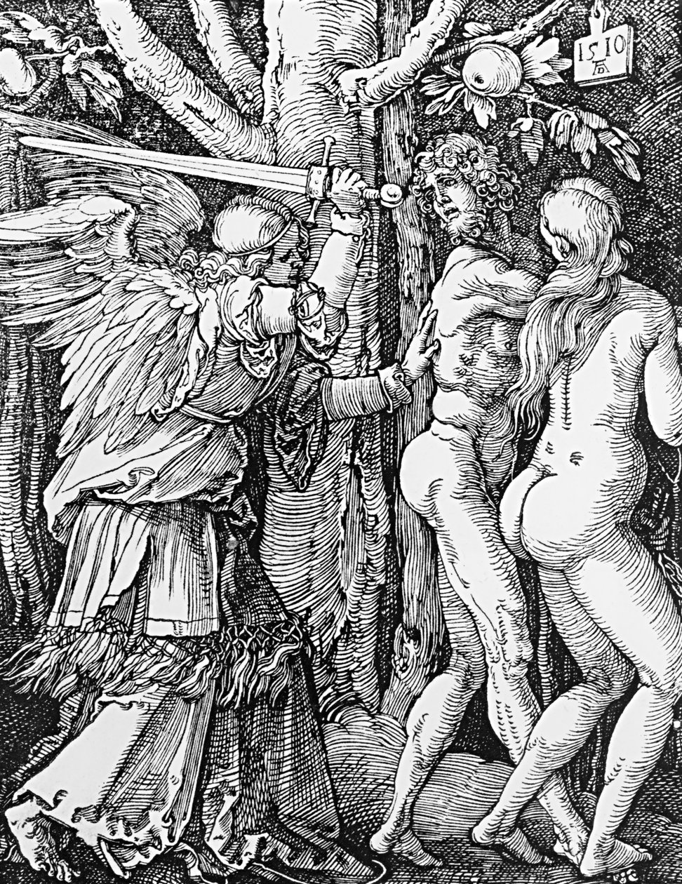 Die Vertreibung aus dem Paradies, 1510 von Albrecht Dürer