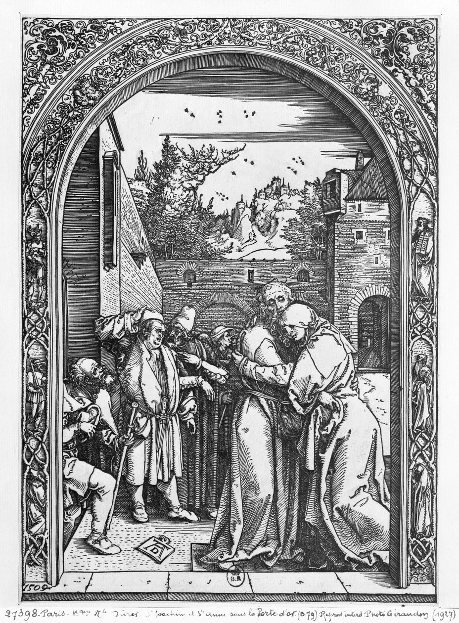 Das Treffen von St. Anna und St. Joachim am Goldenen Tor, aus der Serie 