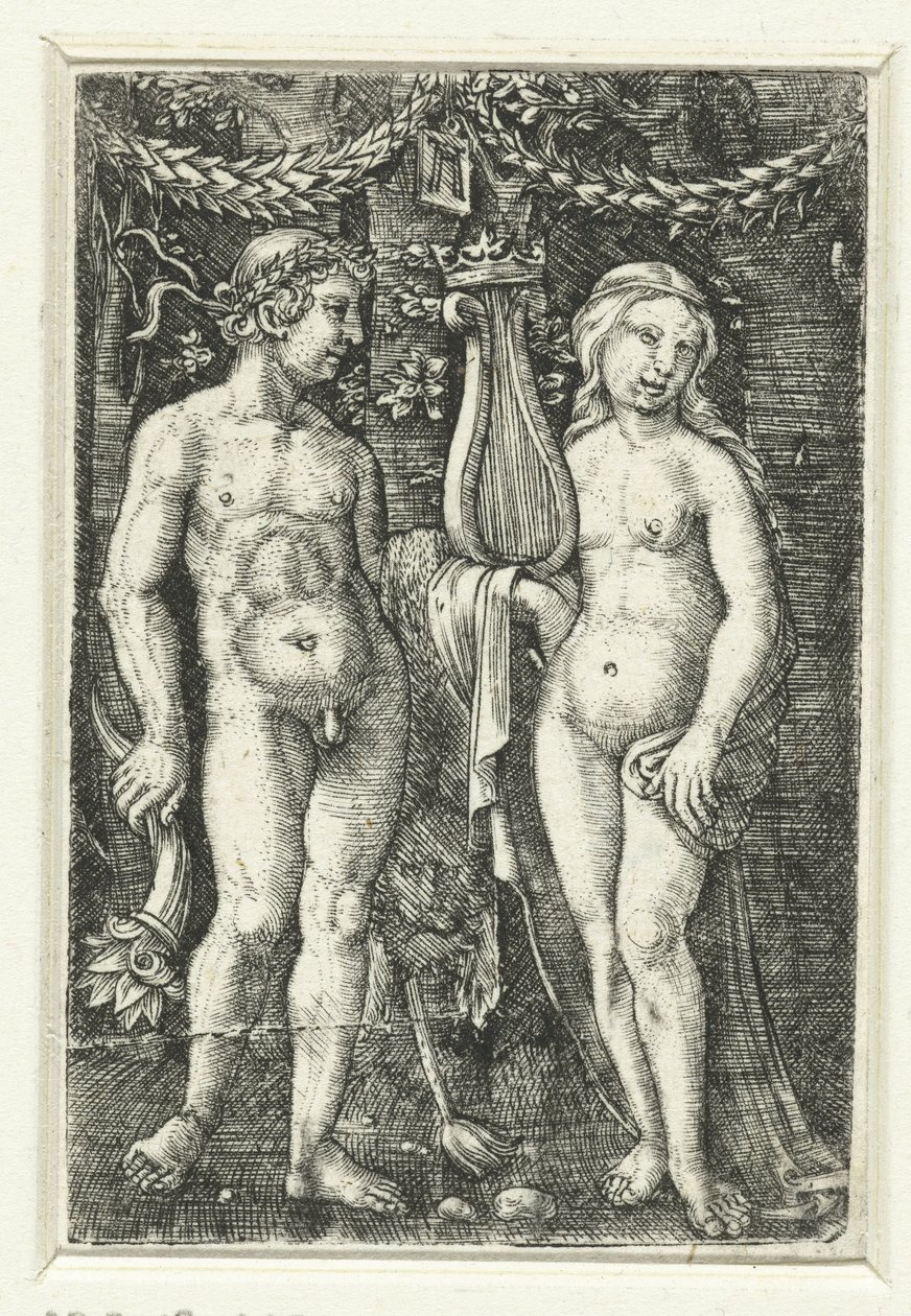 Herkules und eine Muse von Albrecht Altdorfer
