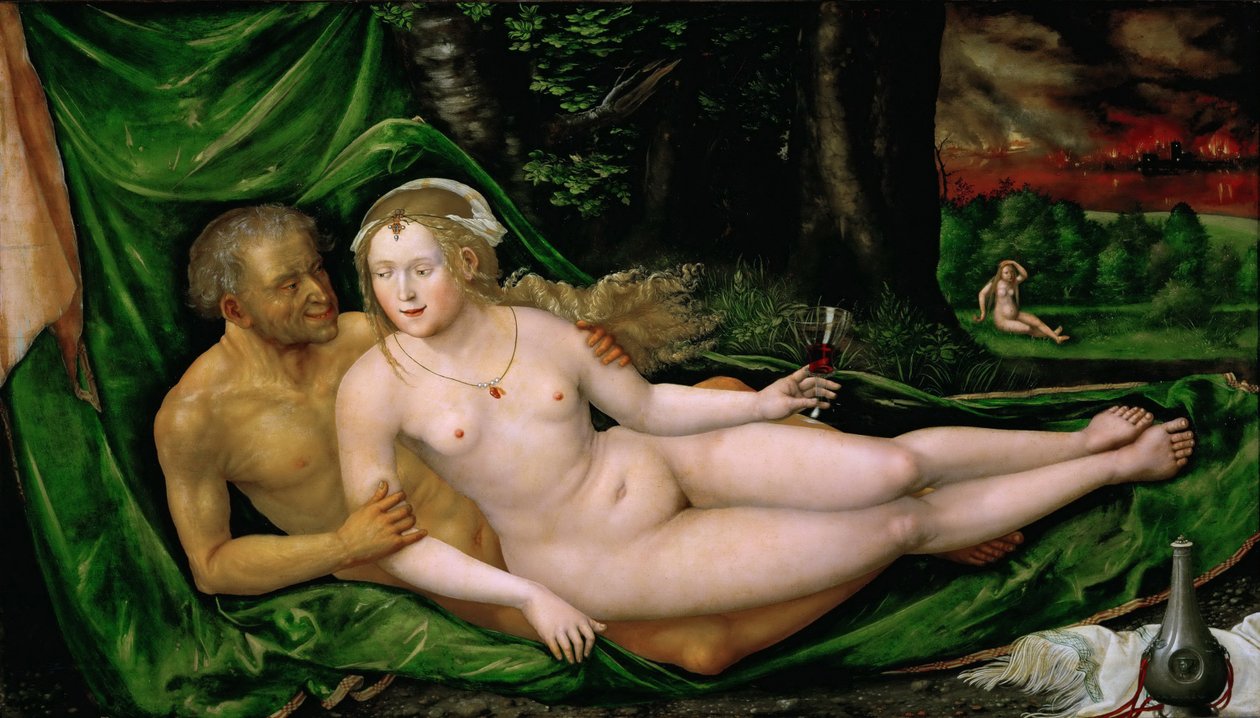 Lot und seine Töchter, 1537 von Albrecht Altdorfer