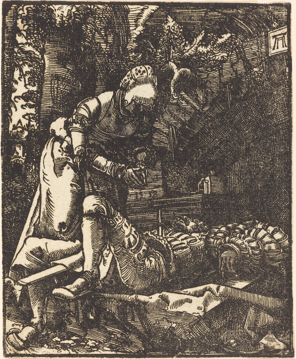 Pyramus und Thisbe von Albrecht Altdorfer