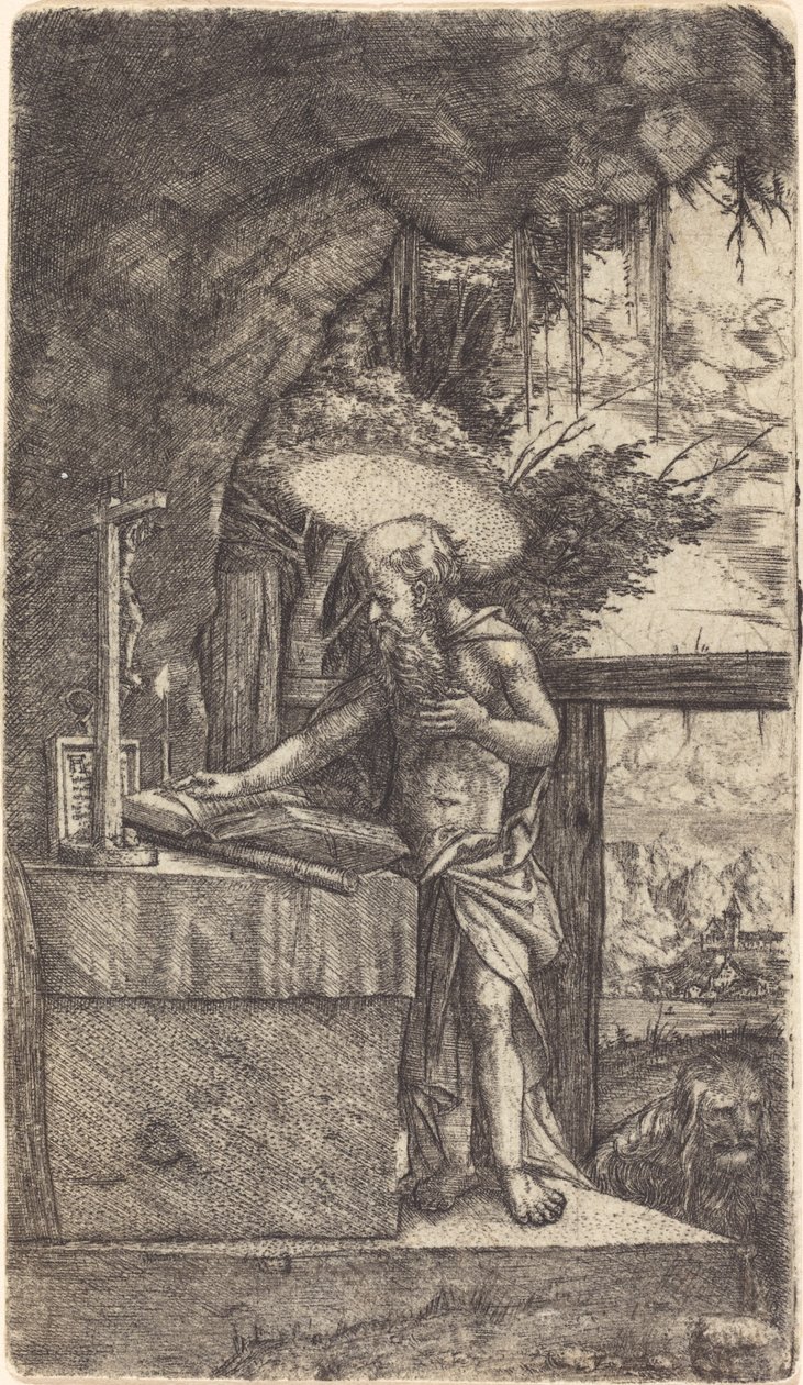 Der heilige Hieronymus beim Lesen von Albrecht Altdorfer