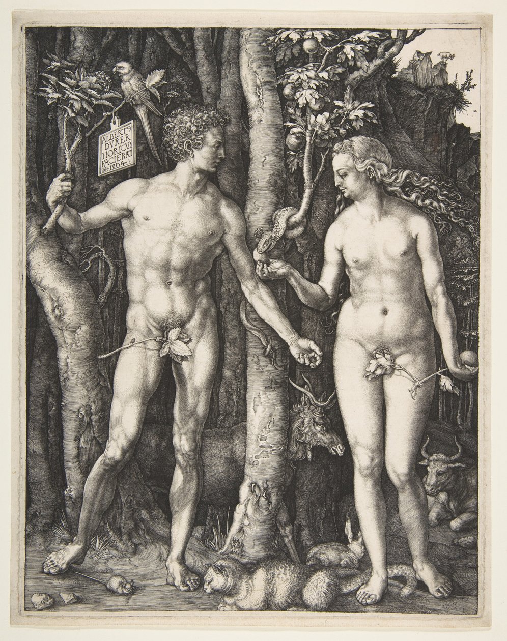 Adam und Eva von Albrecht Dürer