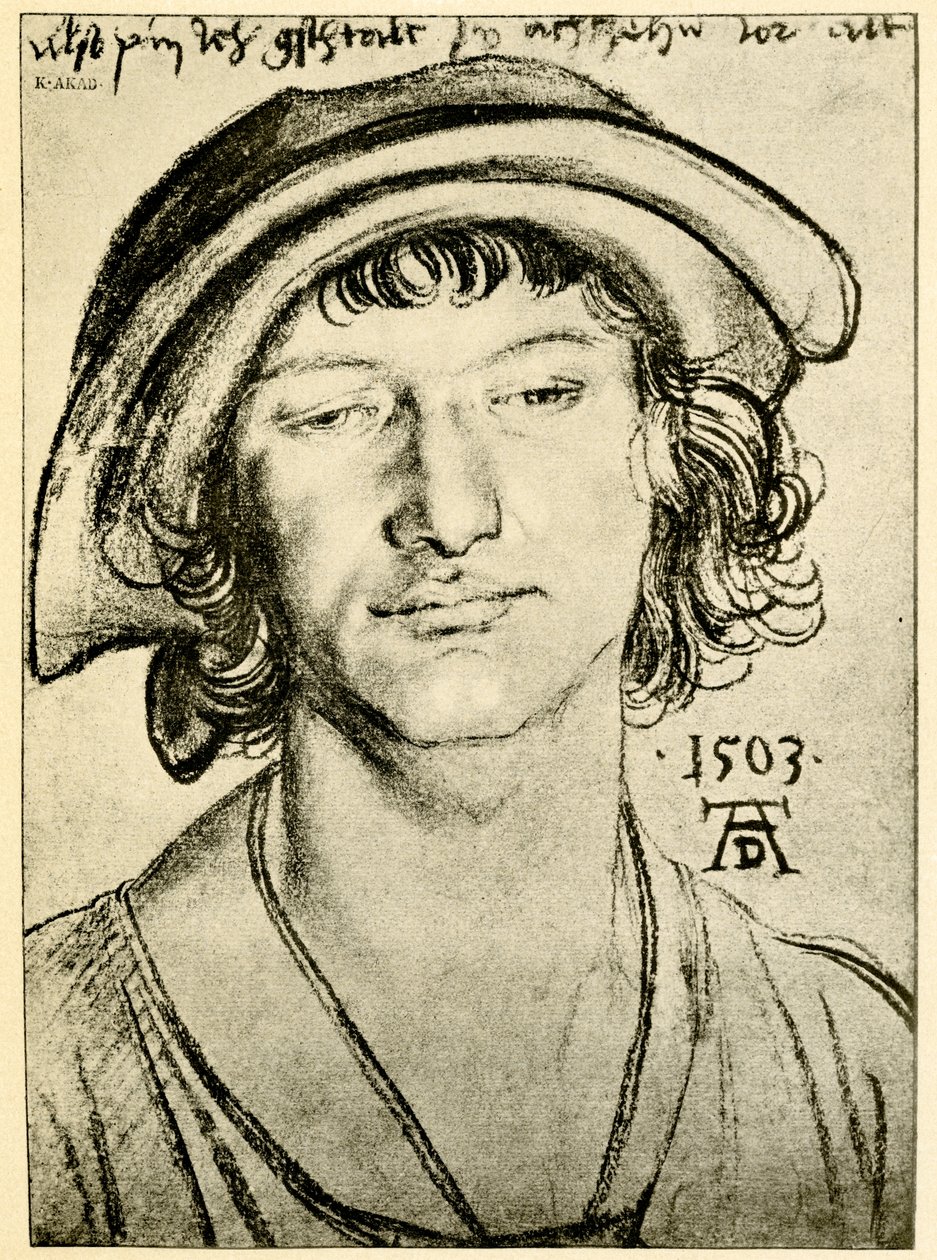 Anonymes Porträt von Albrecht Dürer