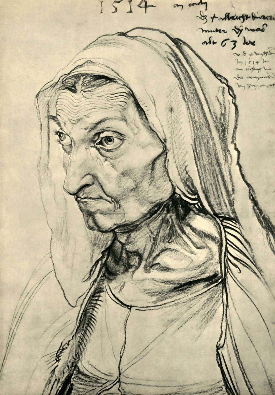 Barbara Dürer, 1514, 1943 von Albrecht Dürer