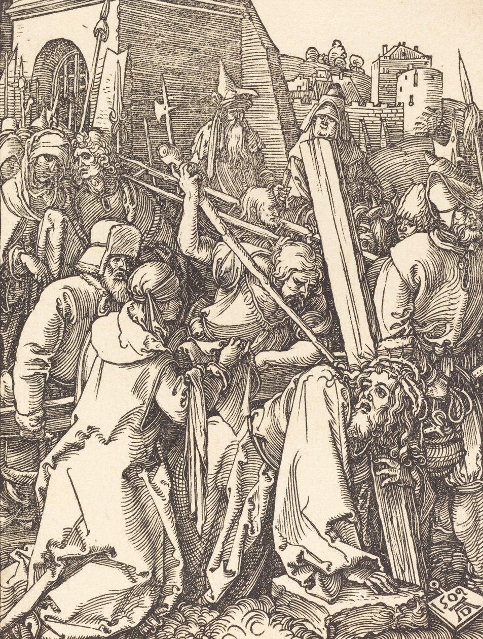 Christus trägt das Kreuz, 1509 von Albrecht Dürer