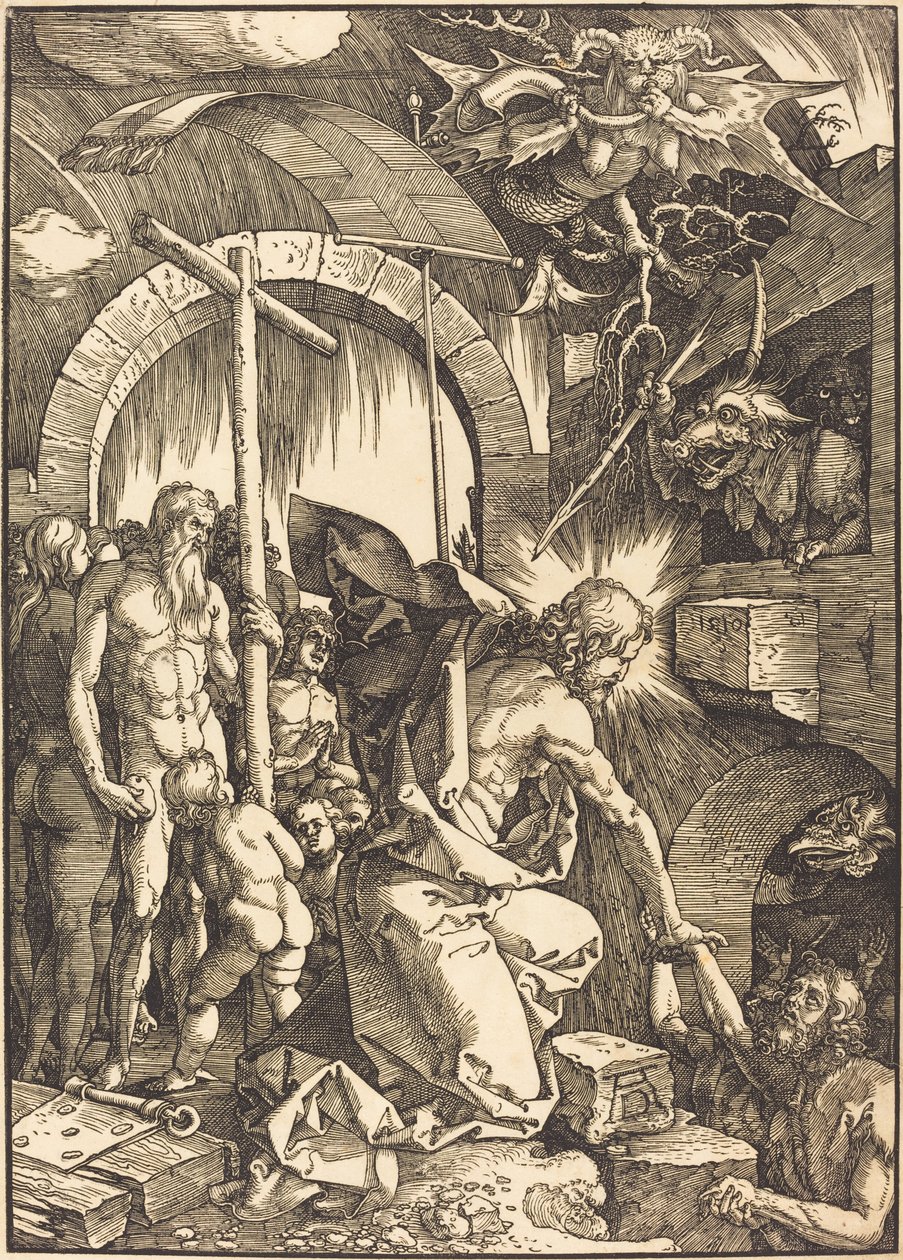 Christus in der Vorhölle von Albrecht Dürer