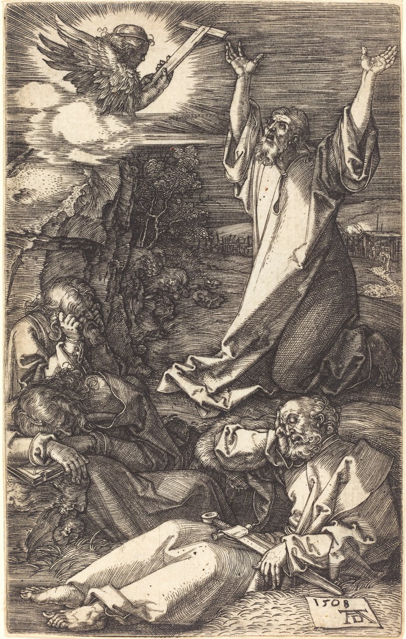 Christus am Ölberg von Albrecht Dürer