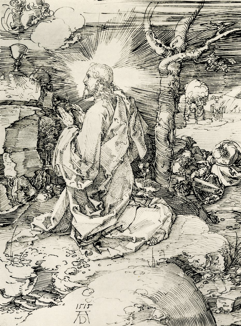 Christus am Ölberg von Albrecht Dürer