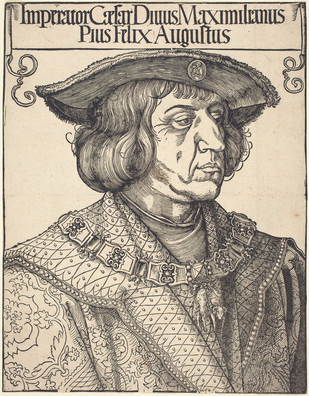 Kaiser Maximilian I. von Albrecht Dürer