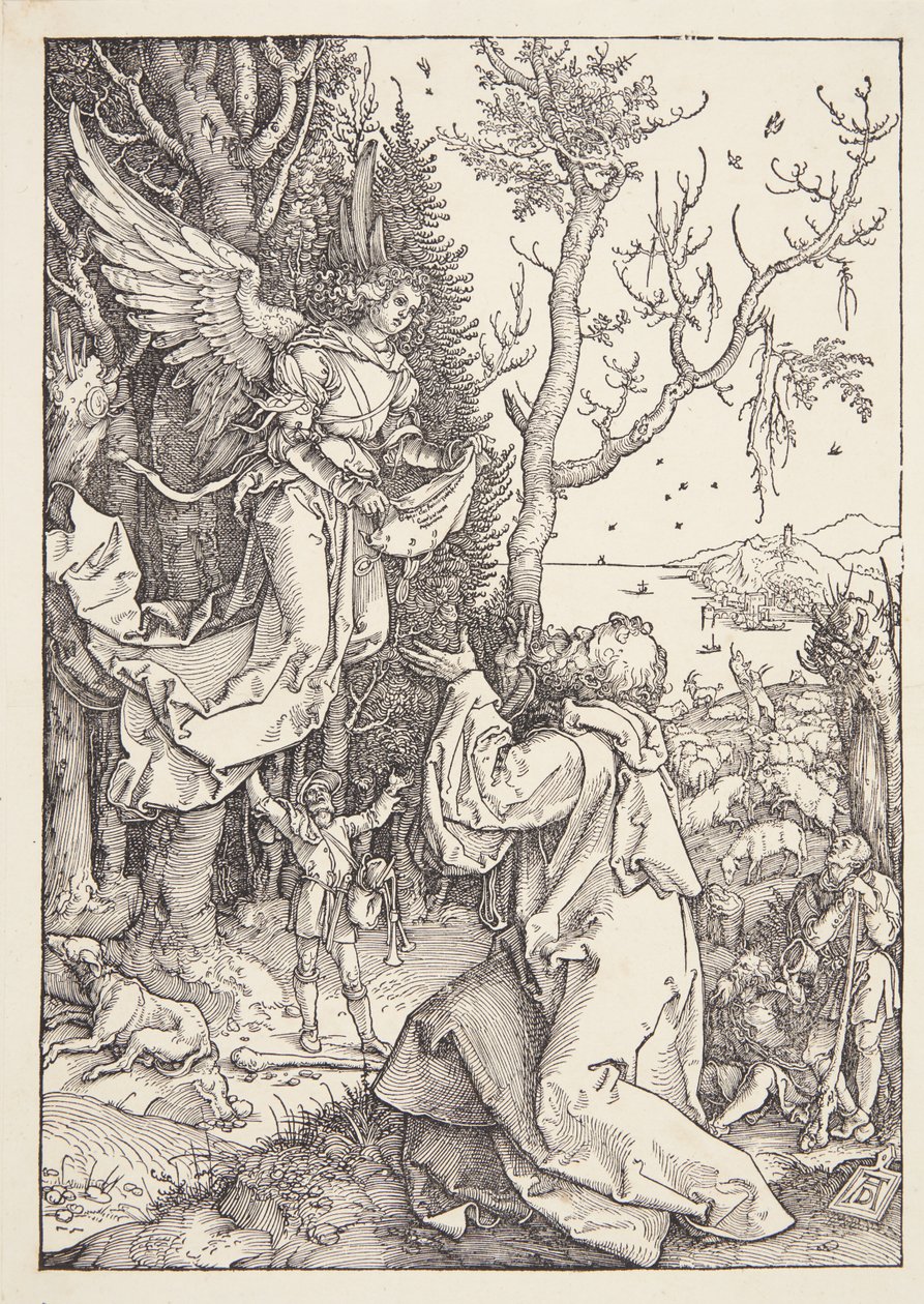 Joachim und der Engel von Albrecht Dürer
