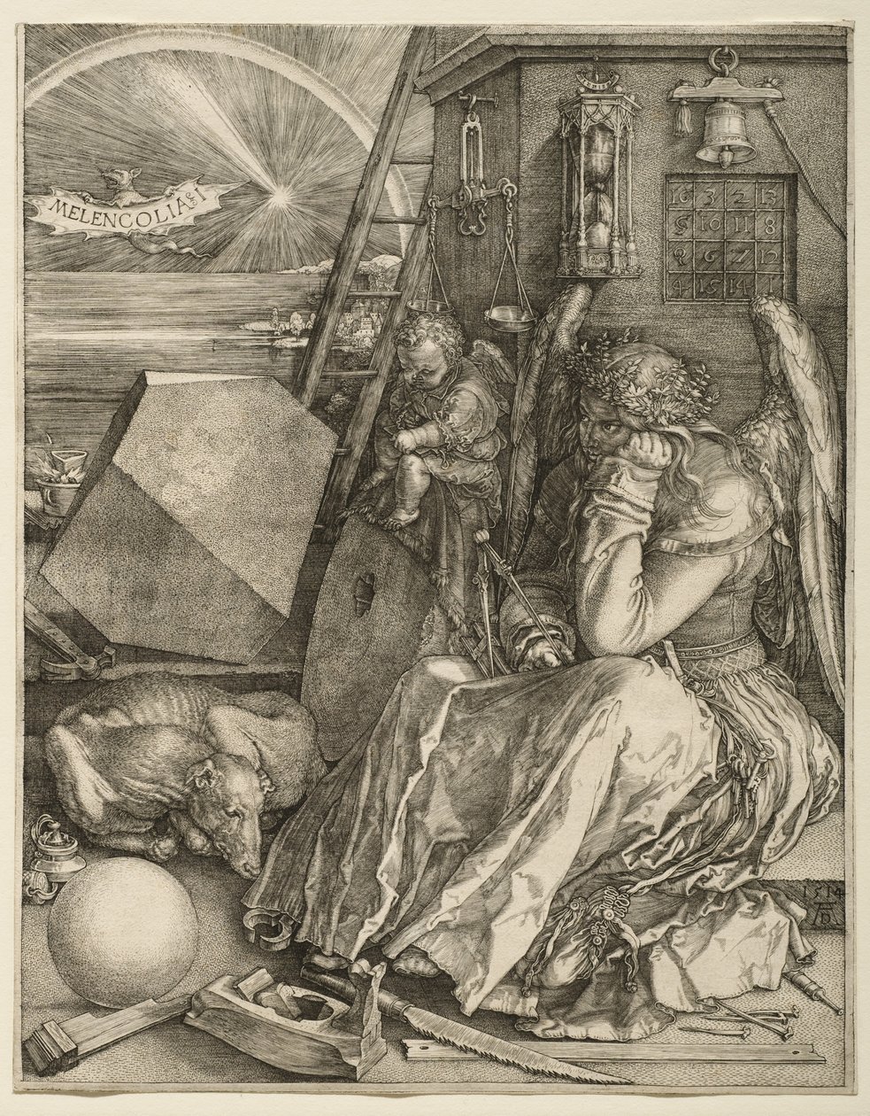 Melencolia I, 1514 von Albrecht Dürer