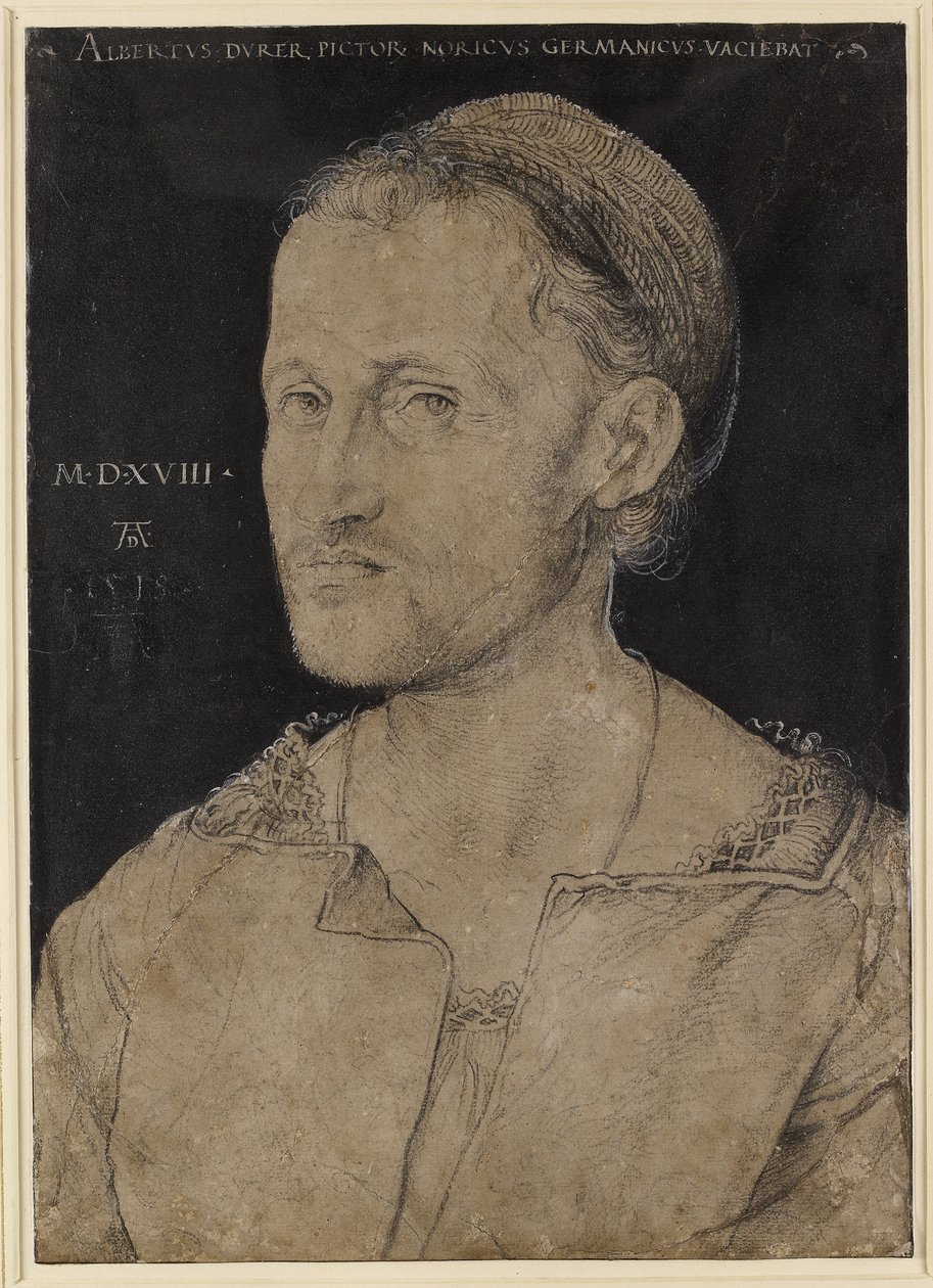 Porträt von Hans Burgkmair, 1518 von Albrecht Dürer