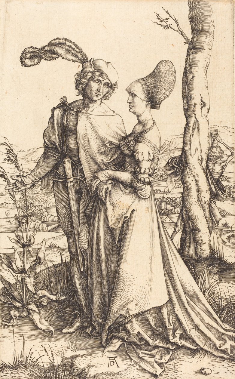 Promenade, ca. 1497 von Albrecht Dürer
