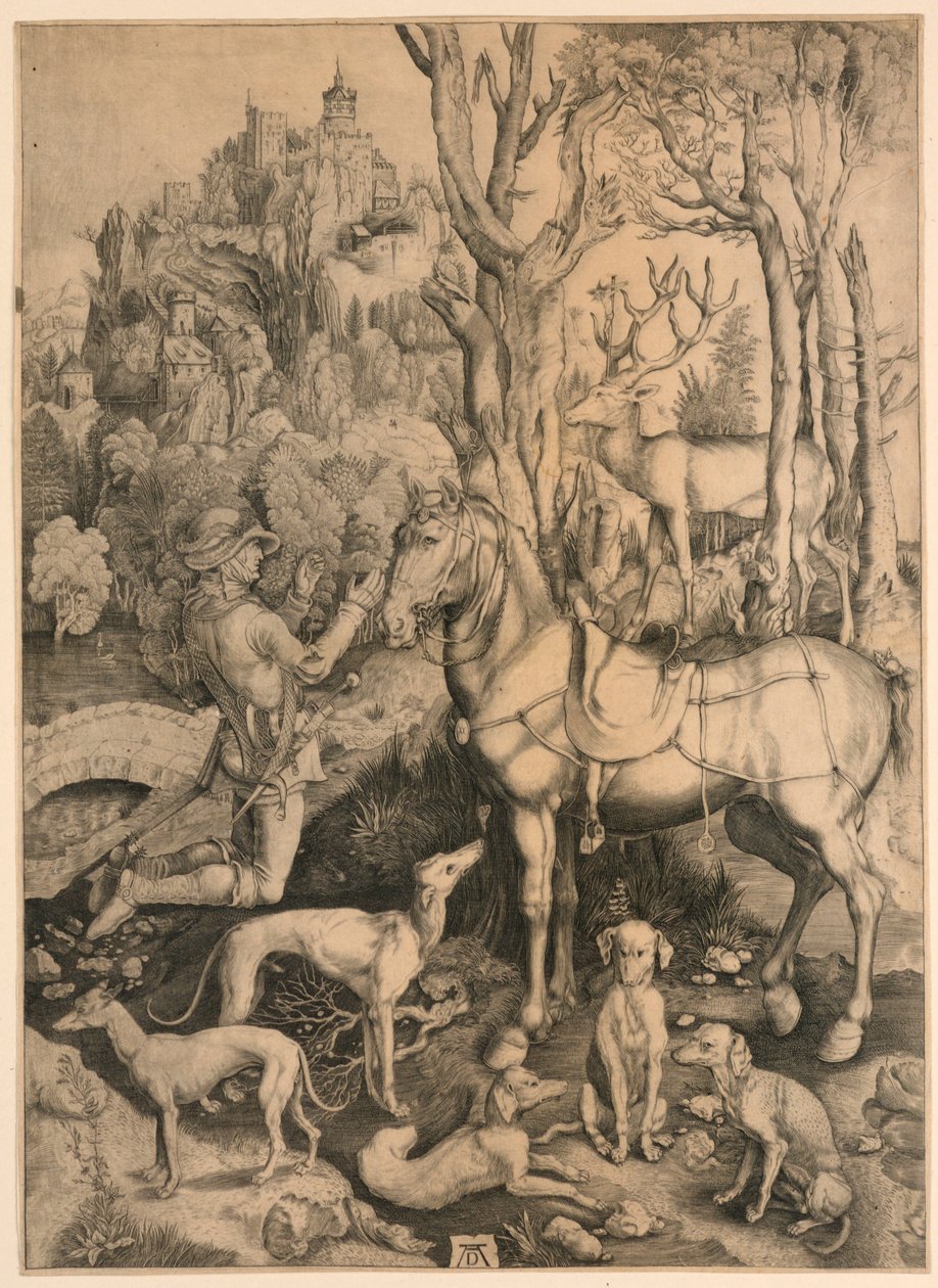 Heiliger Eustachius von Albrecht Dürer