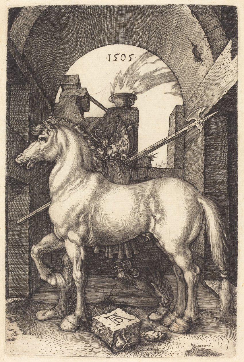 Kleines Pferd, 1505 von Albrecht Dürer