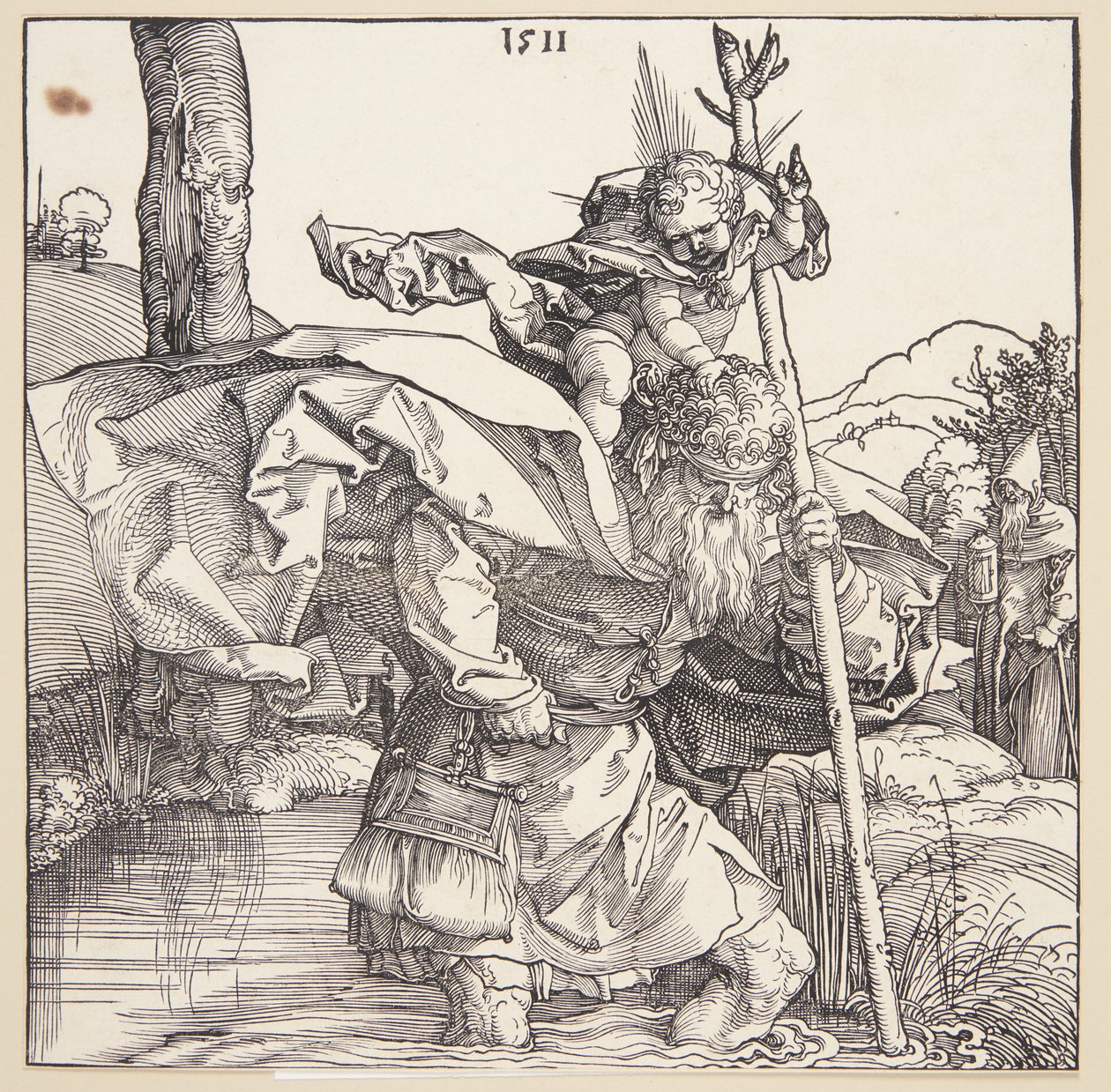 St. Christophorus von Albrecht Dürer