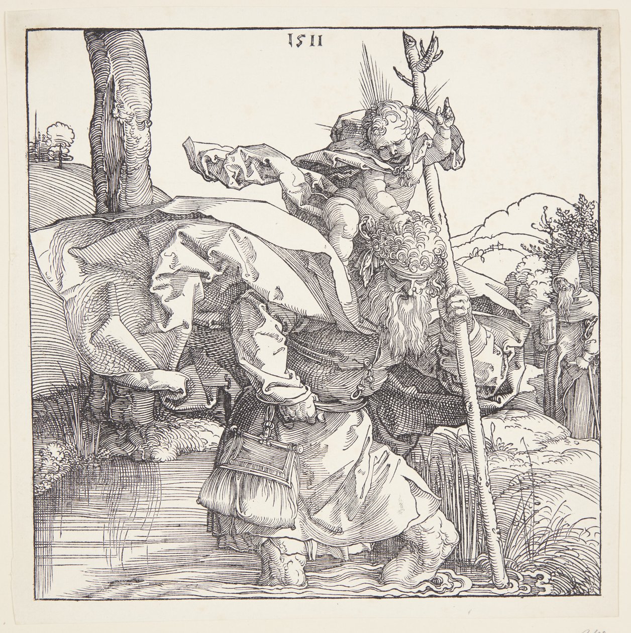 St. Christophorus von Albrecht Dürer