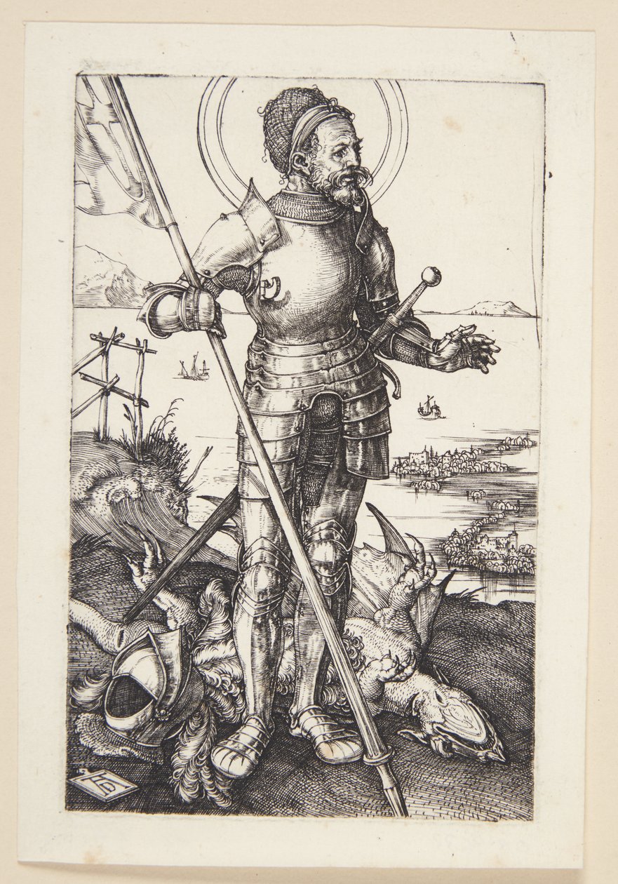 St. Georg zu Fuß von Albrecht Dürer