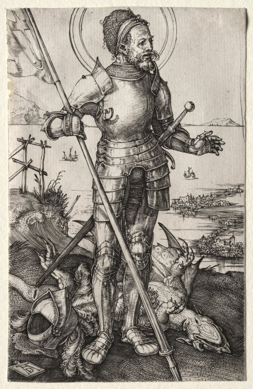 St. Georg zu Fuß von Albrecht Dürer
