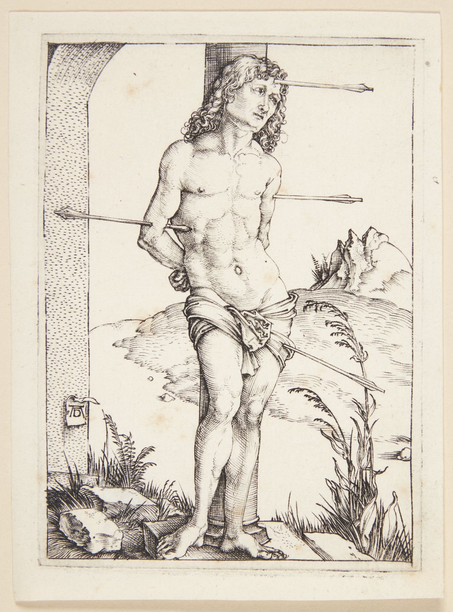 St. Sebastian an der Säule von Albrecht Dürer