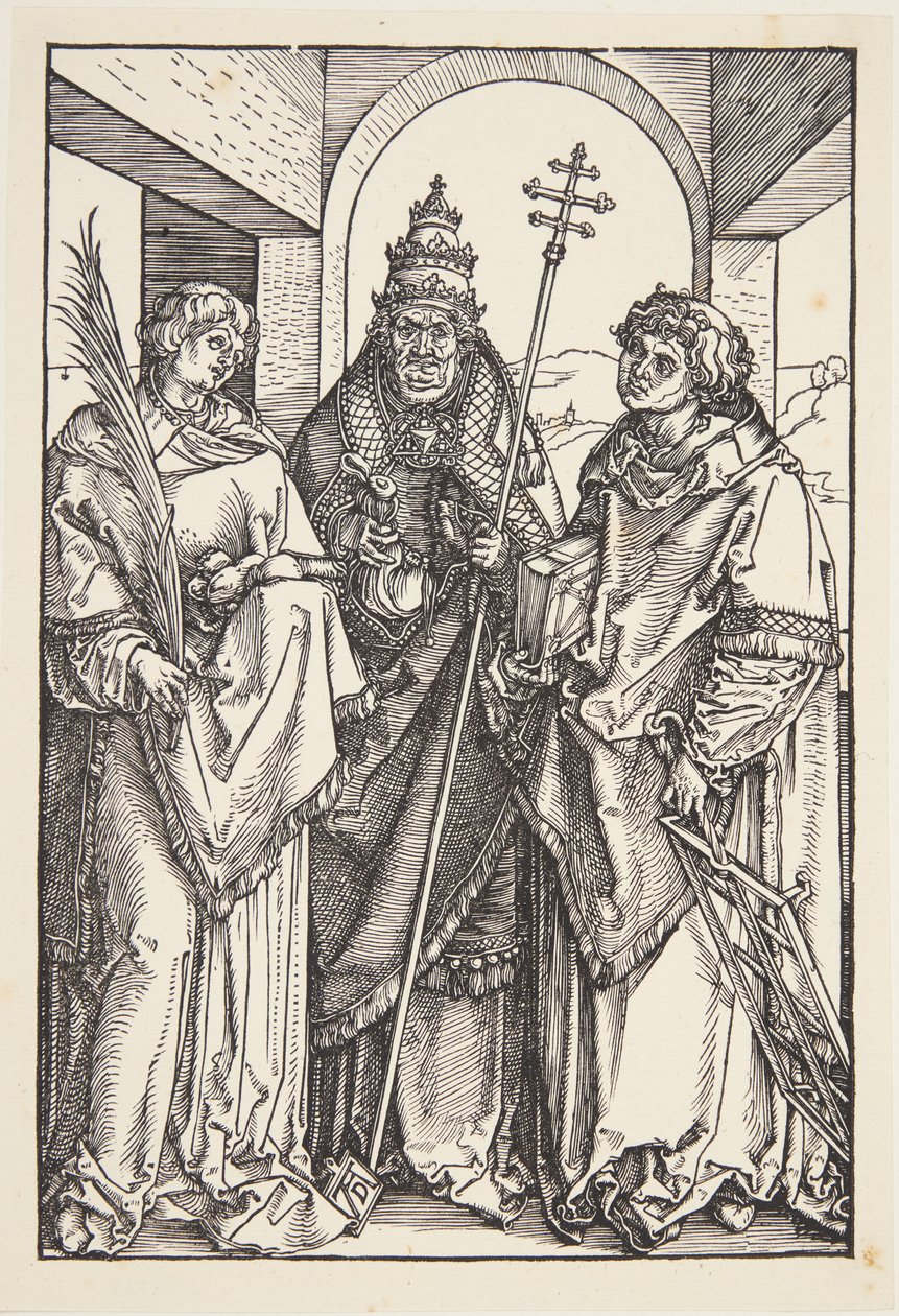 Die Heiligen Laurentius, Sixtus und Stephanus von Albrecht Dürer