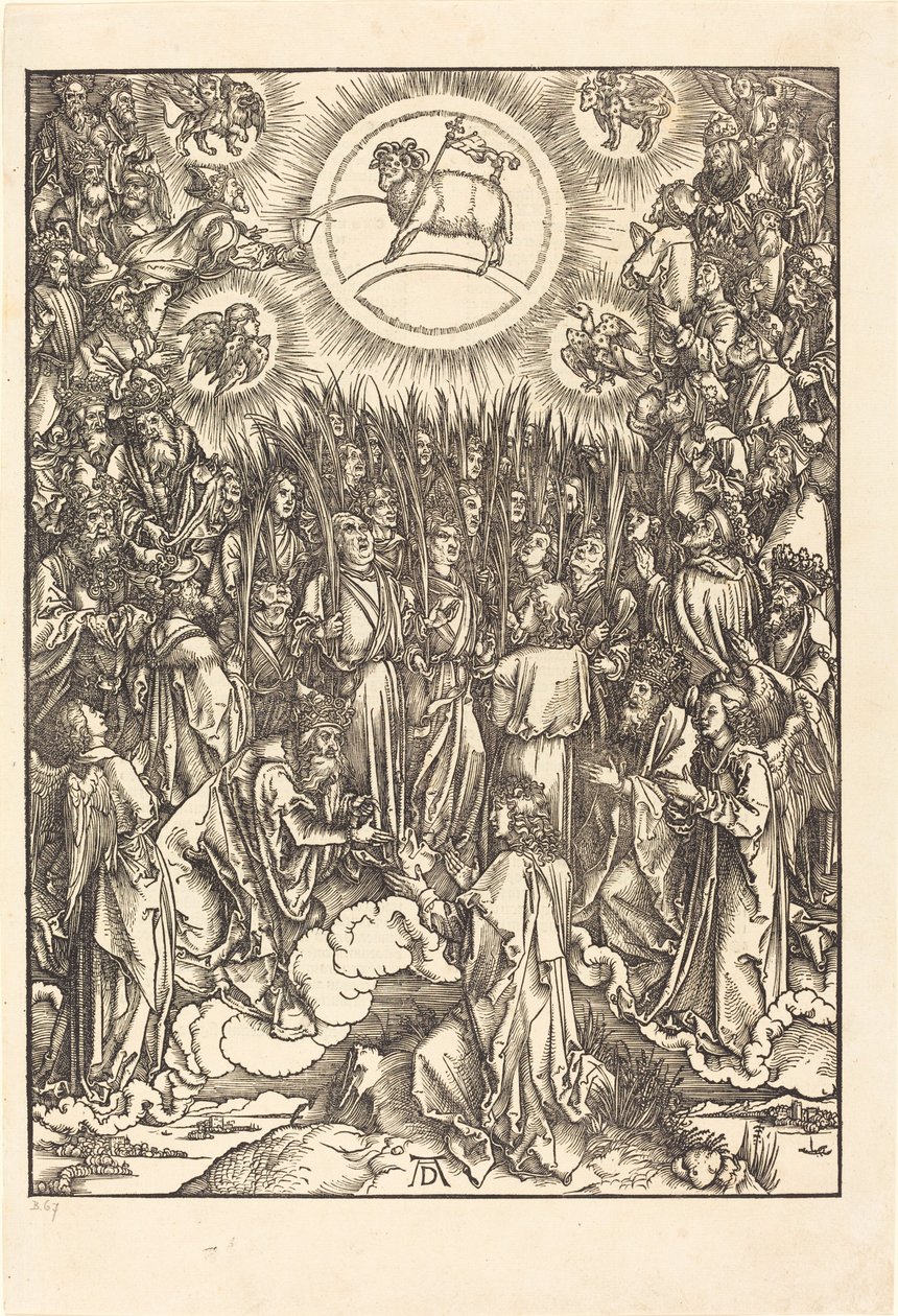 Die Anbetung des Lammes von Albrecht Dürer