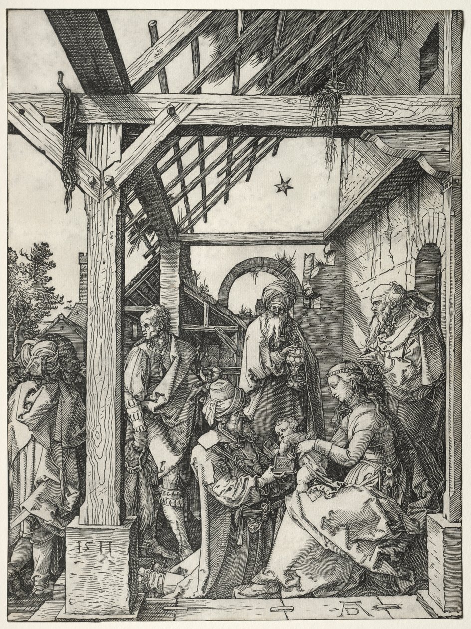 Die Anbetung der Könige von Albrecht Dürer