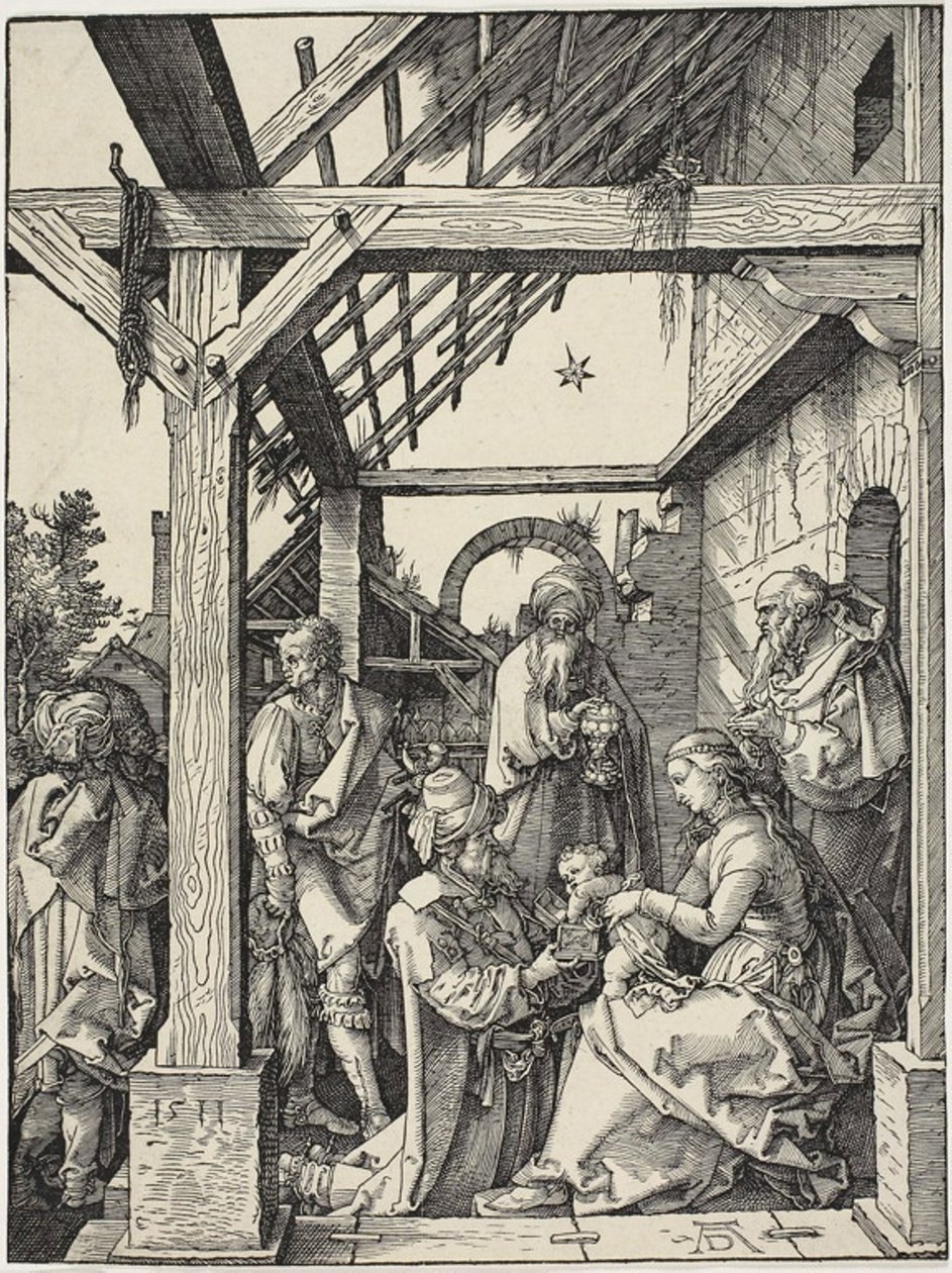 Die Anbetung der Könige von Albrecht Dürer