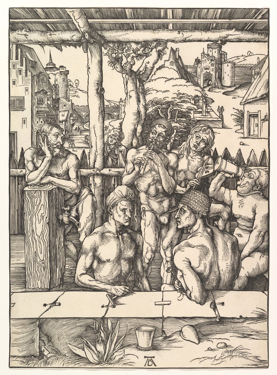 Das Badehaus von Albrecht Dürer