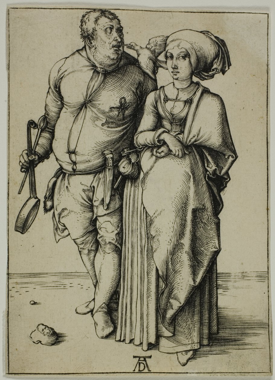 Der Koch und seine Frau von Albrecht Dürer