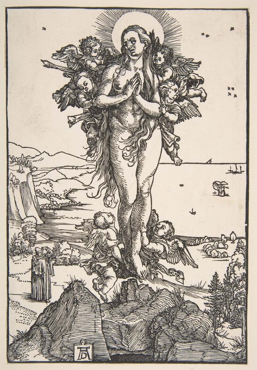 Die Ekstase der Heiligen Maria Magdalena von Albrecht Dürer