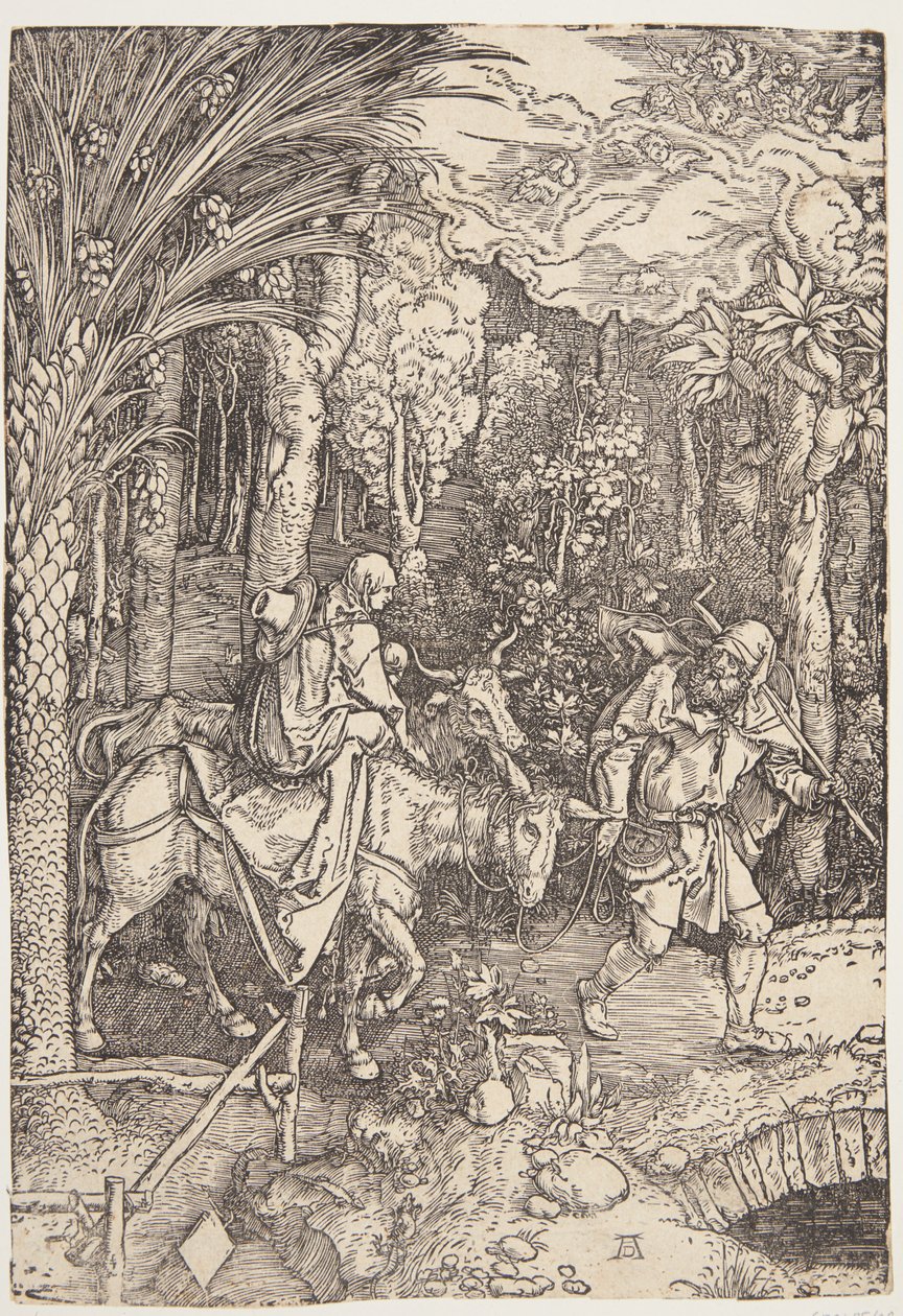 Die Flucht nach Ägypten von Albrecht Dürer