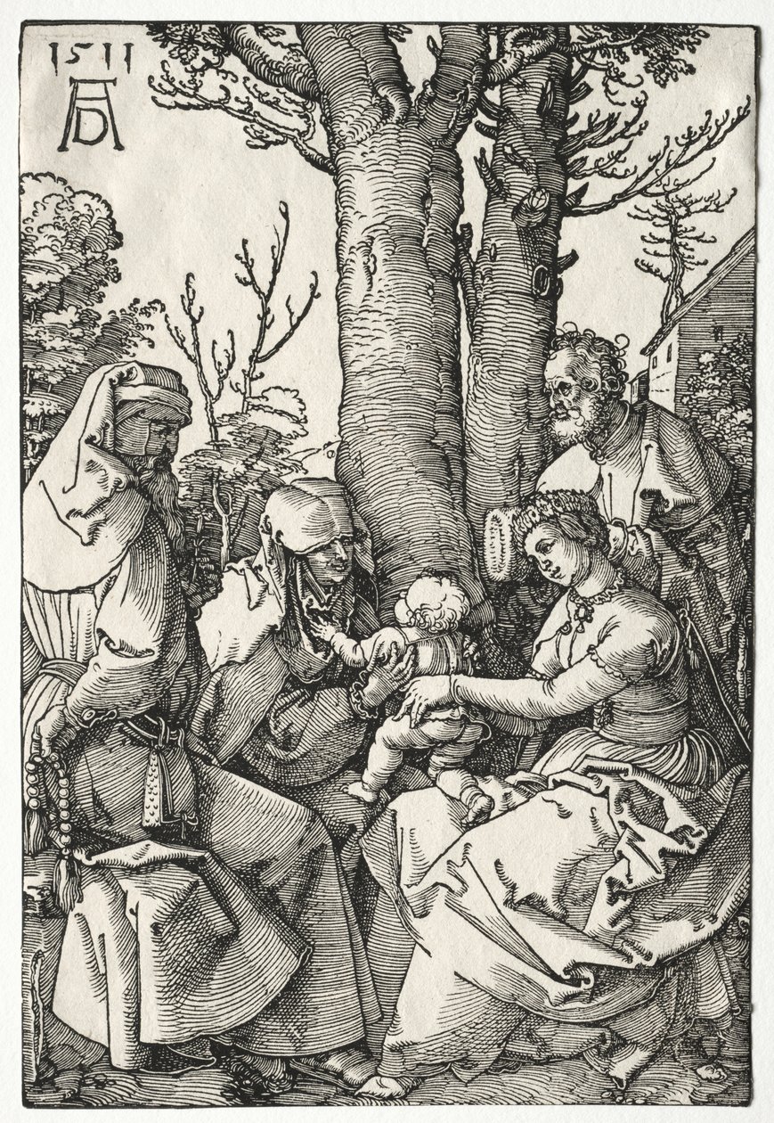 Die Heilige Familie mit Joachim und Anna von Albrecht Dürer