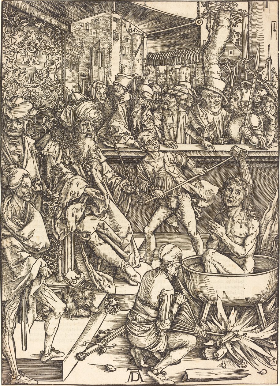 Das Martyrium des heiligen Johannes von Albrecht Dürer