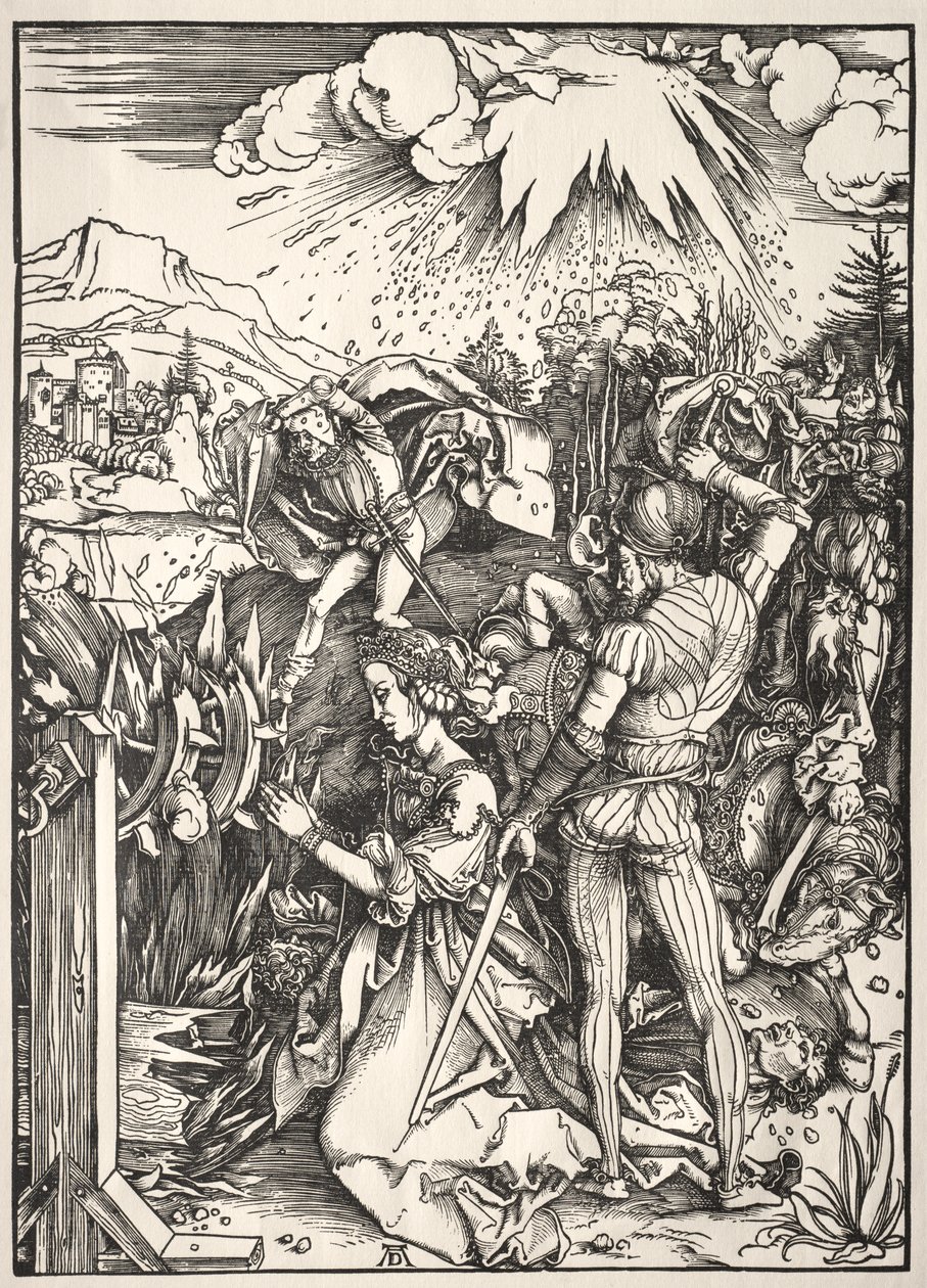 Das Martyrium der hl. Katharina von Albrecht Dürer