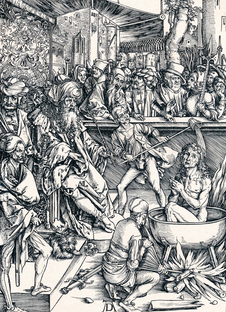Das Martyrium des heiligen Johannes, 1498 1906 von Albrecht Dürer