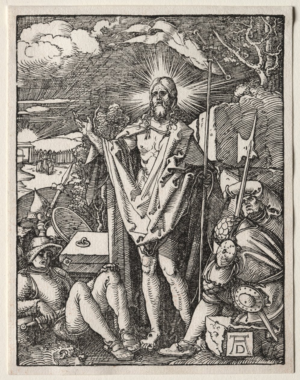 Die Kleine Passion: Die Auferstehung, 1509-1511 von Albrecht Dürer
